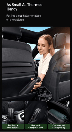 Portable Wireless Handheld Auto Car Vacuum Cleaner