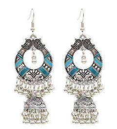 Egypt Vintage Silver Alloy Earrings for Women