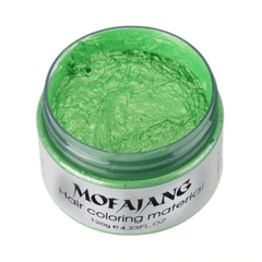 Unisex 7 Colors Easy Dyeing One-time Molding Hair Dye Wax Mud Cream