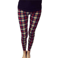 Women Comic Cartoon Printed High Stretch Punk Rock Leggings - Awakening Aesthetics