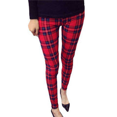 Women Comic Cartoon Printed High Stretch Punk Rock Leggings - Awakening Aesthetics