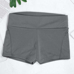 Women's Casual Elastic Skinny Buttocks Lifting Gym Fitness Sports Shorts - AWAKENING AESTHETICS