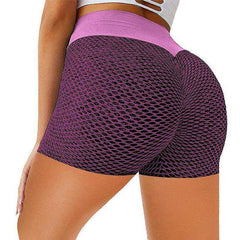 Women's Casual Elastic Skinny Buttocks Lifting Gym Fitness Sports Shorts - AWAKENING AESTHETICS