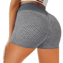 Women's Casual Elastic Skinny Buttocks Lifting Gym Fitness Sports Shorts - AWAKENING AESTHETICS