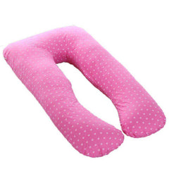 U Shape Pure Cotton Pregnant Full Body Support Pillow