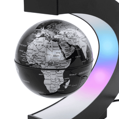 Magnetic Levitation Night Light Floating World Map Ball Lamp