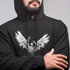 Zyzz Mens Hoodies Zyzz Cotton Hoodie Fashion Loose Long Sleeve Pullover Hoodie Men XL Autumn - Awakening Aesthetics